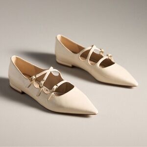 Sam Edelman Cass Mary Jane Leather Flats - Women’s Size 7 - New In Box